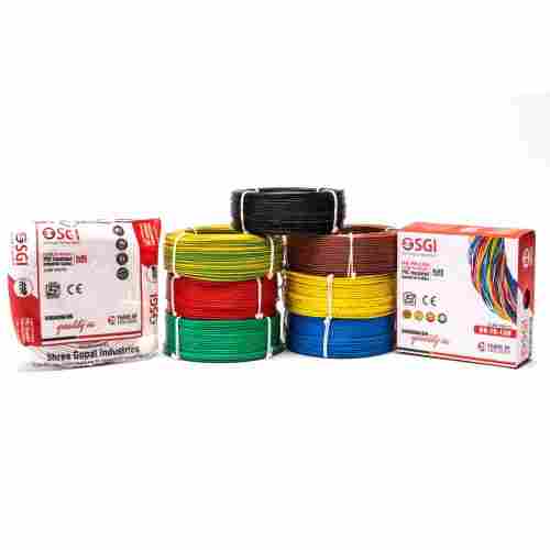 6.00 sqmm HR-FR-LSH Single Core PVC Insulated Wires