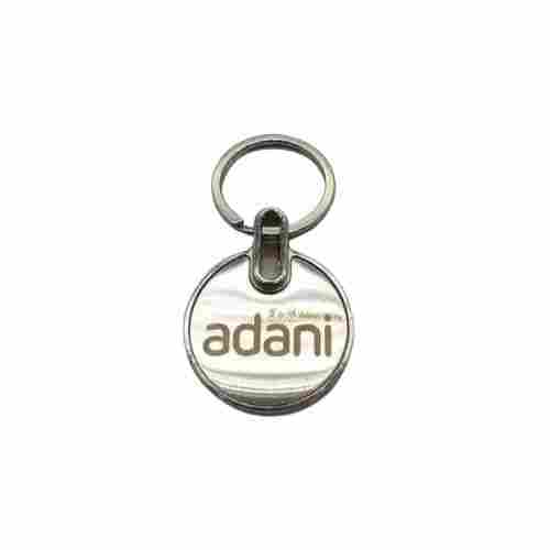 Round Promotional Metal Key Chain