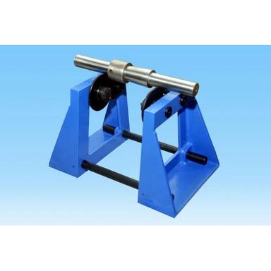 Blue Wheel Balancing Stand With Arbor - Roller Type