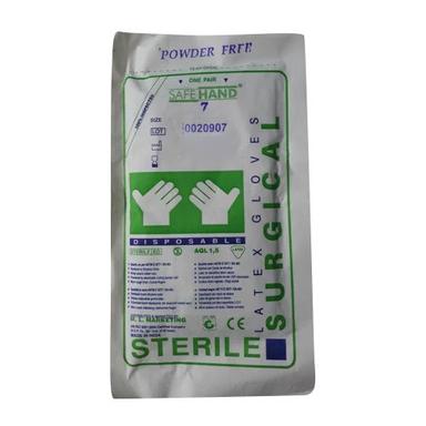 White Sterile Surgical Powder Free Gloves