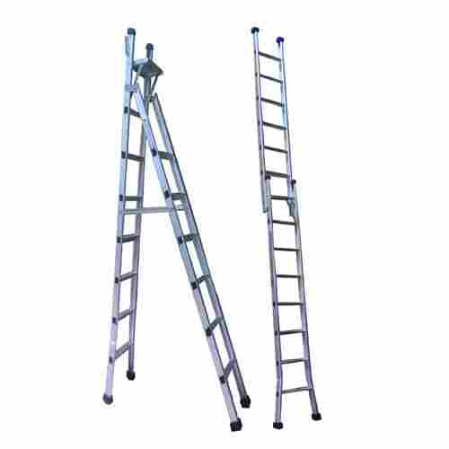 Aluminum Stool Cum Straight Folding Ladder