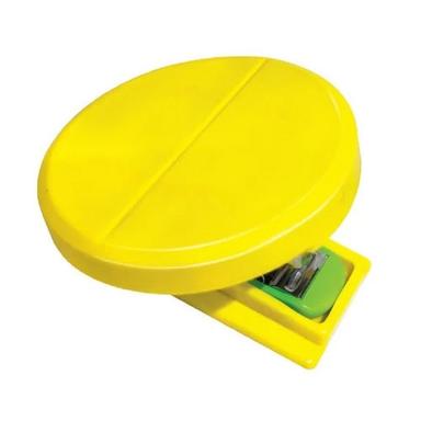 Yellow Mini Plastic Stapler