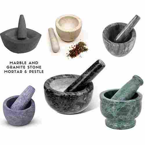 Marble and Granite StoneMortar and Pestle