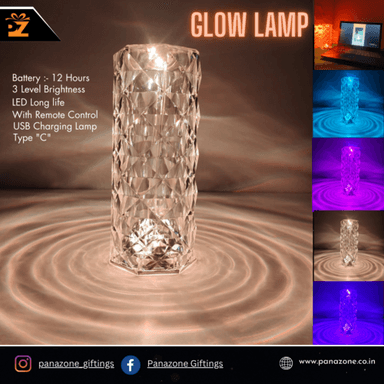 Rose Diamond Touch Lamp LED Night Lights