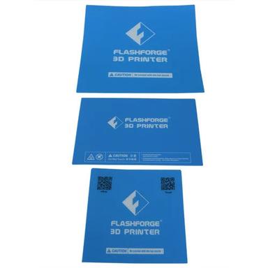 Blue Flashforge Build Surface Sticker