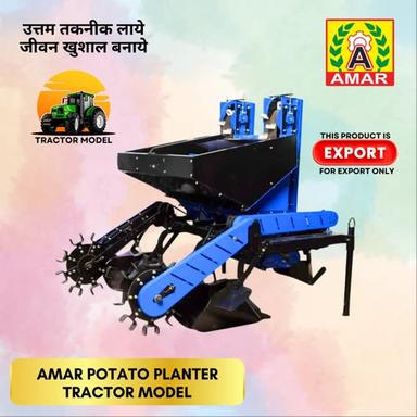 Multicolor Paint Coated 2 Row Automatic Export Model Potato Planter
