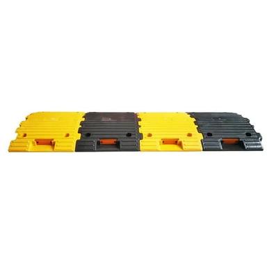 Yellow And Black Speed Breaker Plastic