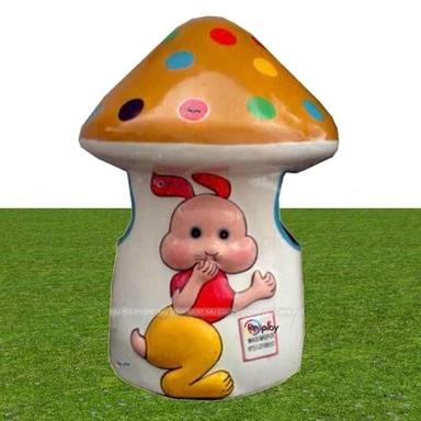 Multicolor Frp Mushroom Dustbin