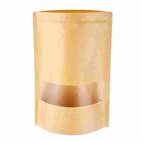 Brown Craft Paper Stand Up Pouch