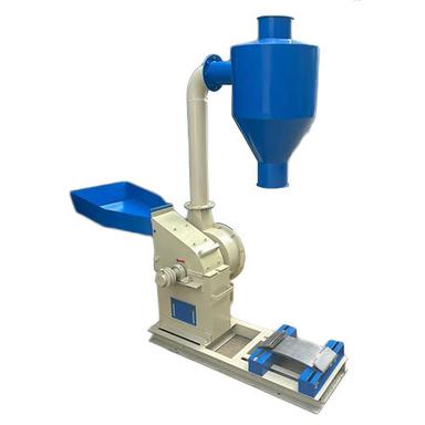 Silver And Blue Chilli Powder Grinding Pulverizing Machine