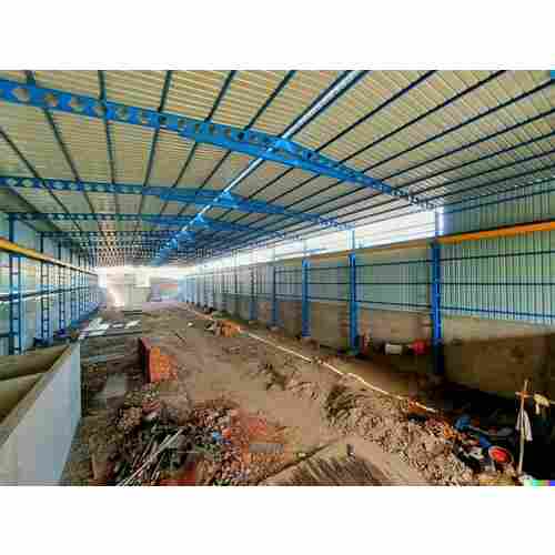 Galvanized Steel Factory Structure And Roofing Fabrication Work Services