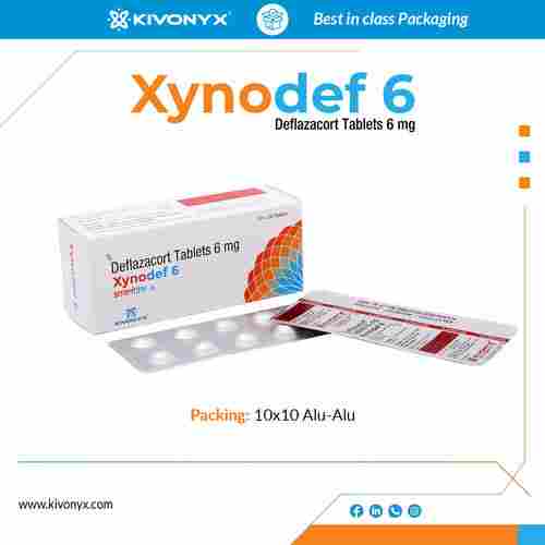 Deflazacort 6 mg Tablet