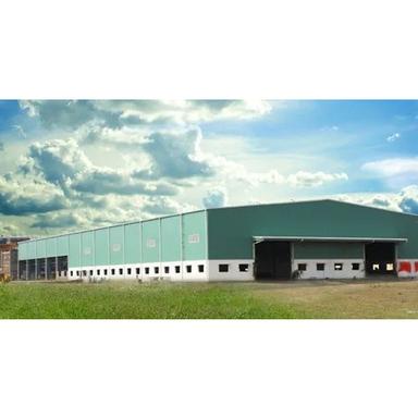 Green Industrial Prefabricated Warehouse Shed