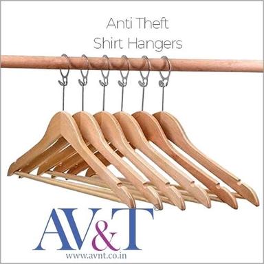Anti Theft Wooden Hanger for Hotels