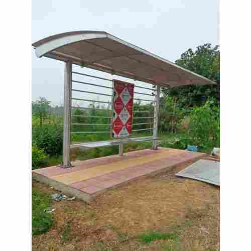 Stainless Steel Bus Stop Shelter