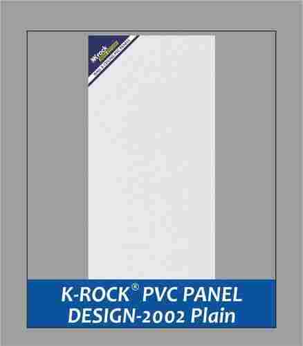 K-Rock PVC Panel U Groove Design 2002 Plain