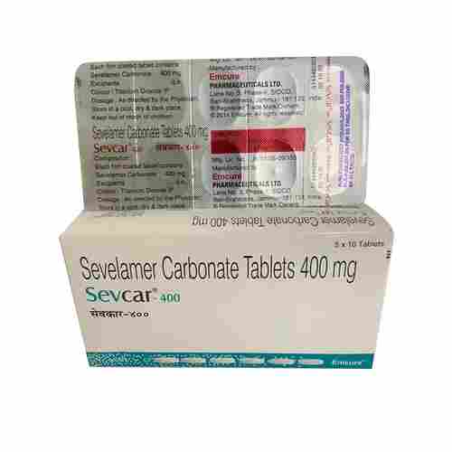 400mg Sevelamer Carbonate Tablets
