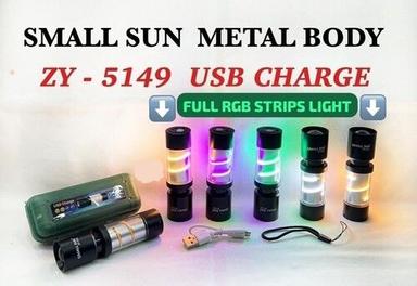 Metal RGB Strips Torch Light