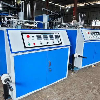 Blue & White High Speed Paper Cup Making Machine