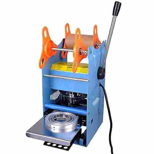 Manual Cup Sealer With Rolls Machine