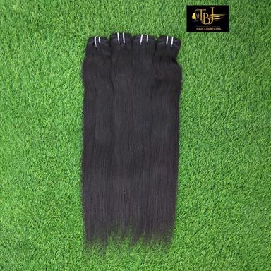 Dark Brown Raw And Natural Straight Human Hair Weft Extension