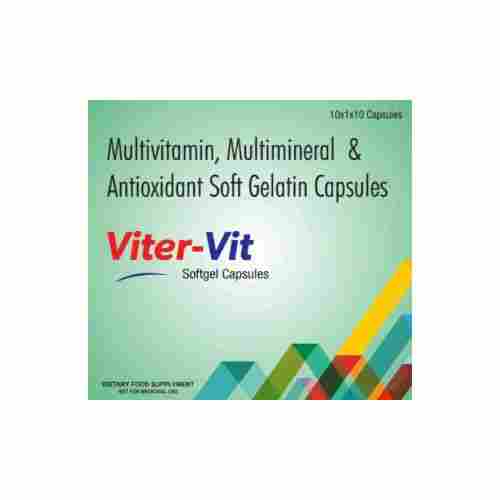 Multivitamin Multimineral Antioxidant Soft Gelatin Capsules
