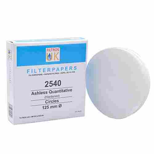 2540 125mm Laboratory Filter Papers Circles
