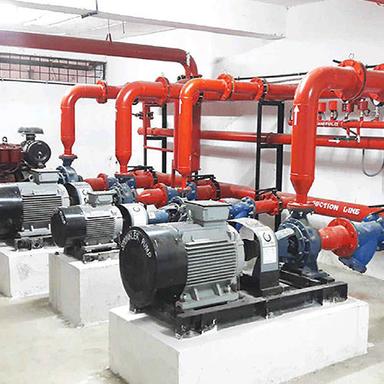 Red Fire Pump Room System