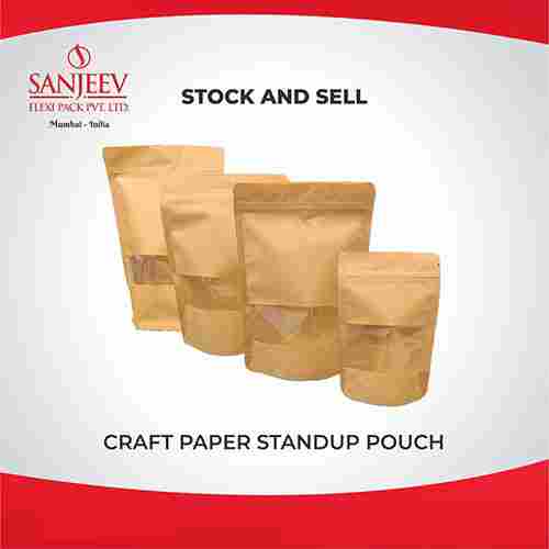 Craft Paper Standup Pouch