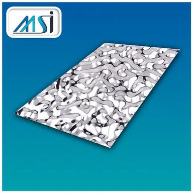 As Per Requirement Stainless Steel Water Effect Sheet