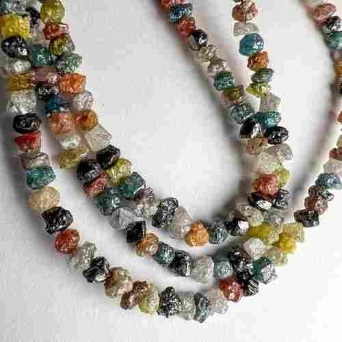 Multi Uncut Diamond Beads