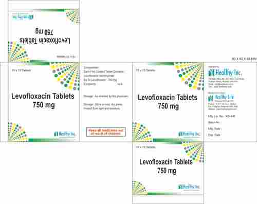 Levofloxacin tablets 750 mg