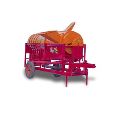 Red 10Hp Paddy Thresher Machine