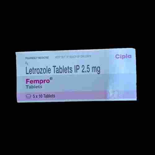 2.5mg Pharmaceutical Tablets IP