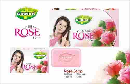 Rose Soap 375gm (125gm X 3)