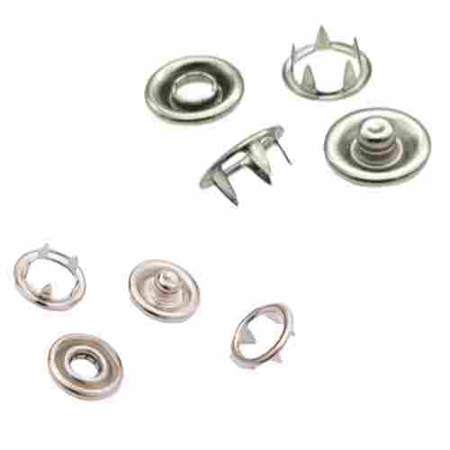 Metal Ring Snap Button, 16 Line