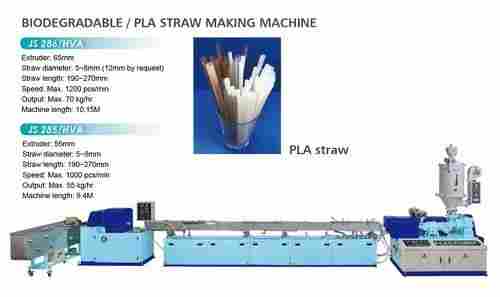 PLA/Biodegradable Straw Making Machine