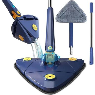 As Per Image Ss Adjustable Triangle Cleaning Mop