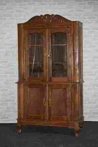 Antique Wooden English Cabinet