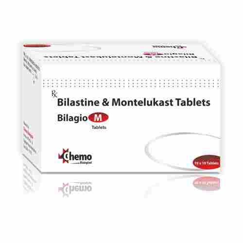 Bilastine 20 mg + Montelukast 10 mg Tablets