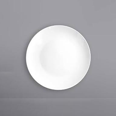 White 10Inch Porcelain Urmi Plate