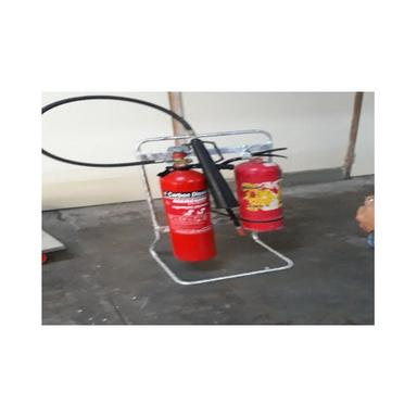 Red Ss With Powder Coated Floor Stands