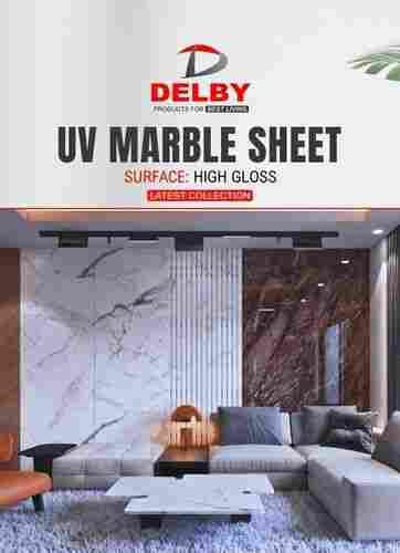 Delby UV Marble Sheets: 3mm Luxury Craftsmanship for Unrivaled Elegance and Enduring Quality.