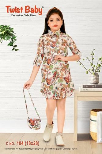 Bright Printed Frock