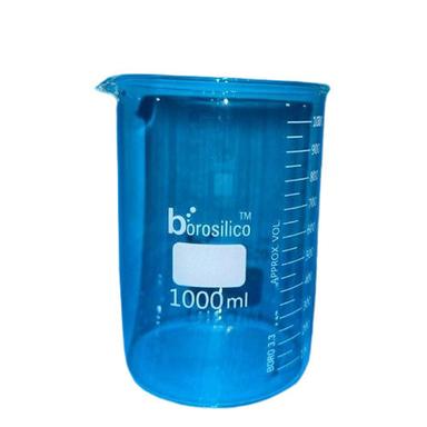 Transparent / As Per Requirement Beaker With Spout