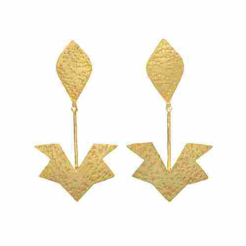 Gold Plated Dangle Earring Set