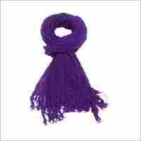 Silk Violet Net Scarf