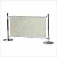 Stanchion Post with Double Belt