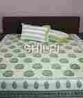 Cotton hand block printed bed sheet