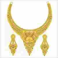Artificial Gold Necklace Set